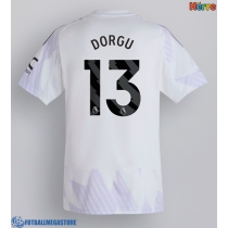 Fotballdrakt Herre Manchester United Patrick Dorgu #13 Bortedrakt 2025-26 Kortermet